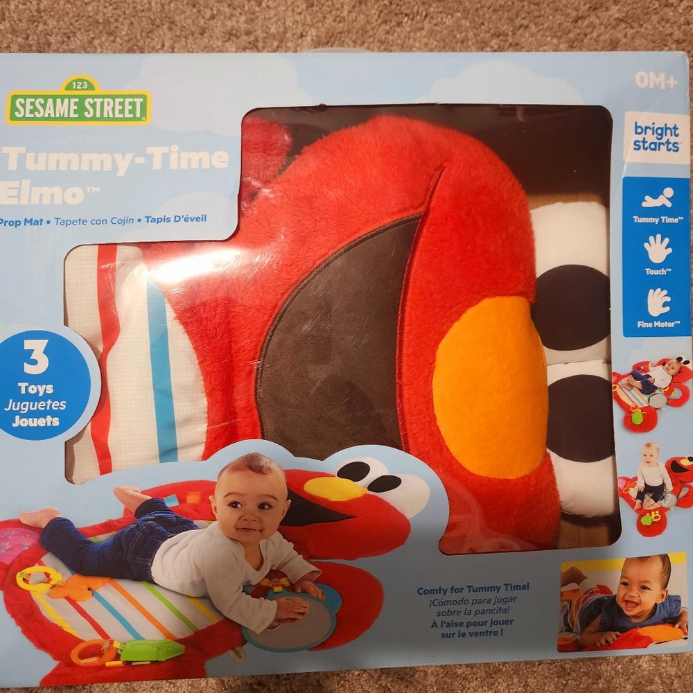 Tummy Time Elmo